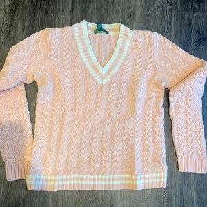 Ralph Lauren cableknit sweater